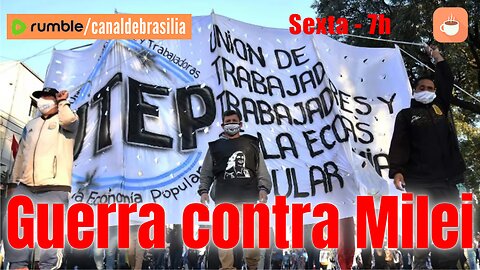 Milei vai na jugular do sindicalismo argentino