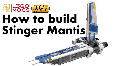 Lego Star Wars MOC Stinger Mantis from Jedi Fallen Order