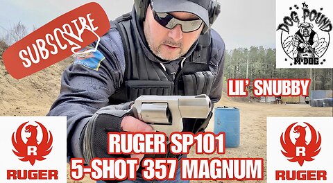 RUGER SP101 5-SHOT 357 MAGNUM REVIEW!