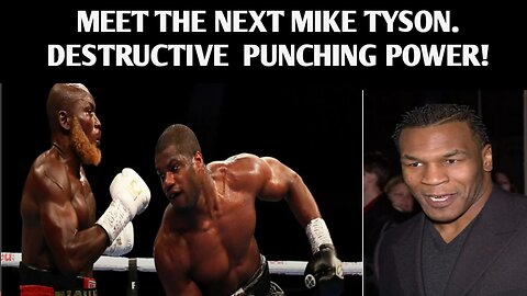 Meet the next Mike Tyson with destructive punching power.