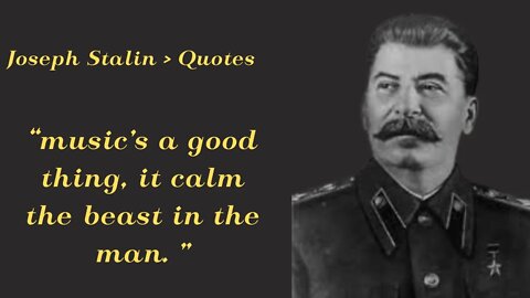 Quotes joseph stalin