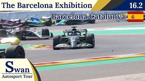 The Barcelona Exhibition from the Barcelona・Round 2・The Swan Autosport Tour on AMS2