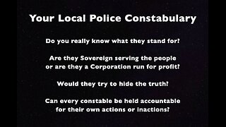 Freedom of information uncovers the fact that the Police are a business run for profit