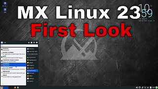 MX Linux 23 Libretto: My First Look