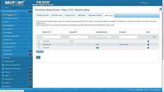 SecPoint Penetrator 57 Static Routing