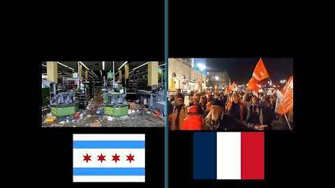 Capitalism Forces The Hand Of The People Of France And Chicago