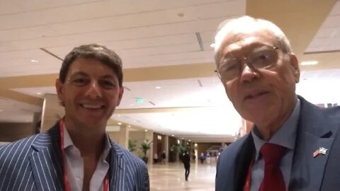 #Hogan Gidley meets with Dr Harper at Cpac Dallas August 4, 2022