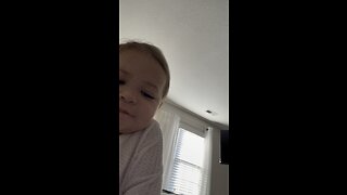 Watch what happens when a 15 months old baby think she’s taking pictures