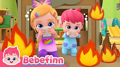 Catchy Fire Safety Song for Kids | Fun Nursery Rhyme by #Bebefinn