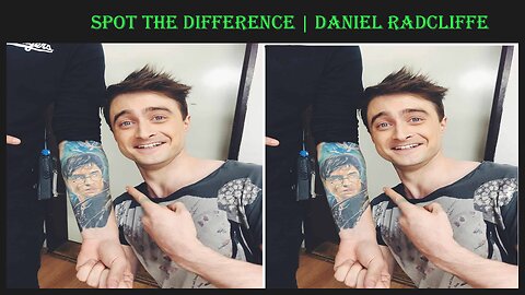 Spot the difference | Daniel Radcliffe