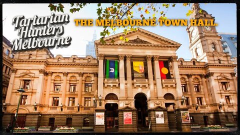 Melbourne Town Hall. Burnt down with a match and cotton candy!!!