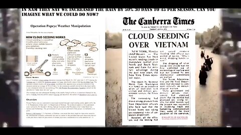 Weather Modification | In 1972 The Limits to Growth Was Published By The Club of Rome | "If You Want More Liberty & More Consumption You Have to Have Fewer People." - Limits to Growth Co-Author Dennis L. Meadows