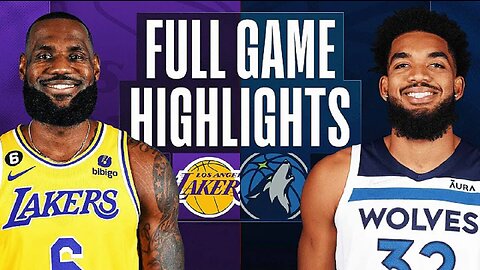 Los Angeles Lakers vs. Minnesota Timberwolves Full Game Highlights | Mar 31 | 2023 NBA Season