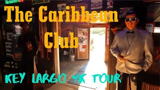 The Caribbean Club - Key Largo Florida - 4K Sunrise Walking Tour