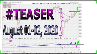 [ #TEASER ] Weekend Market Technical Analysis - August 01-02, 2020