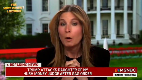 MSNBC's fake news anchor Nicole Wallace is so triggered by Trump she has a meltdown on-air.