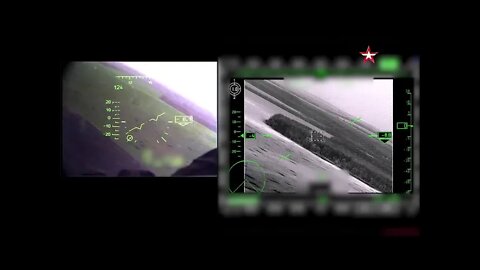 Russian Ka-52 Attack Helicopter Destroying Ukrainian Positions & Equipment