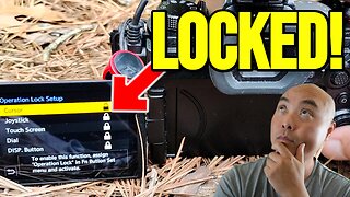 Operation Lock Setup On Panasonic S5II, S5IIX