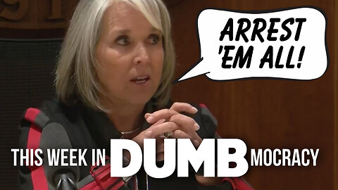 This Week in DUMBmocracy: INSANITY! New Mexico Gov. Wants To ARREST LEGAL Gun Owners!