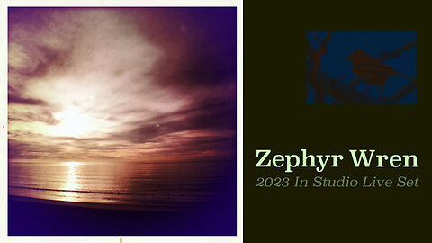 Zephyr Wren | Vanishing Light Undertow | 2023 In Studio Live Set in 4K | Indie Folk Alternative Rock