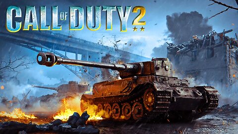 Call Of Duty 2 : Battle Of Caen - Intense Gameplay!