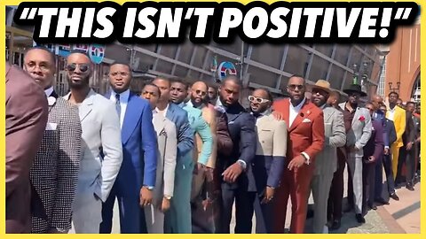 Viral Video Sparks Controversy: Black Men in Suits and Their Impact on social media