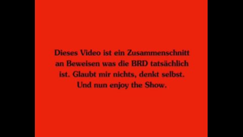 Die BRD IST BESETZT