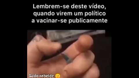 A FALSA VACINAÇÃO PÚBLICA