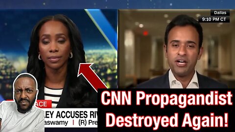 CNN hack reporter just tried to bait Vivek Ramaswamy into turning on Trump and It Backfires!
