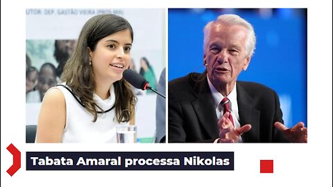 Tabata Amaral processa Nikolas