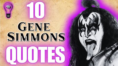 10 Gene Simmons QUOTES That Will Ignite & Inspire Your Inner Rock Star! 🎸🎵🤘🏻