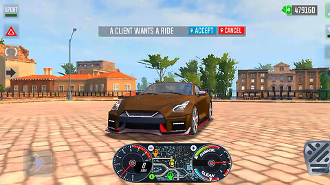 Taxi Sim 2022 Evolution - Nissan GTR Nismo - VIP UBER Driver - Driving in Rome