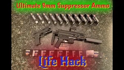 Dirt Cheap 9mm Subsonic Ammo Life Hack!!!......Ammo Manufactures Didn't See This Coming!