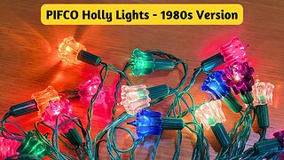 PIFCO Holly Lights - 1980s