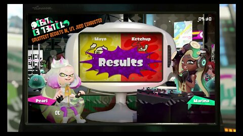 Splatoon 2 - Splatfest Comeback Special: Mayo vs. Ketchup Rematch - Final Results