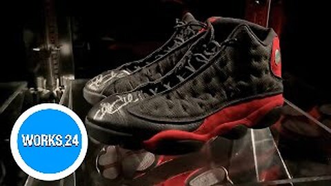 Michael Jordan’s signed game-worn sneakers to break auction record |