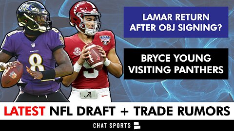 NFL Rumors On Lamar Jackson, Odell Beckham, Bryce Young & Hendon Hooker