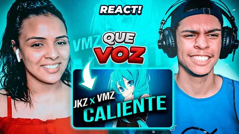 JKZ - Caliente | Feat. VMZ | [ React Rap Nerd ] 🔥