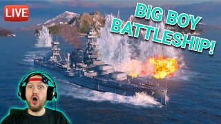 LIVE - WOLRD OF WARSHIPS LEGENDS - You sunk my battleship!