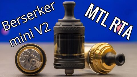 VandyVape Berserker Mini V2 MTL RTA - Perfect