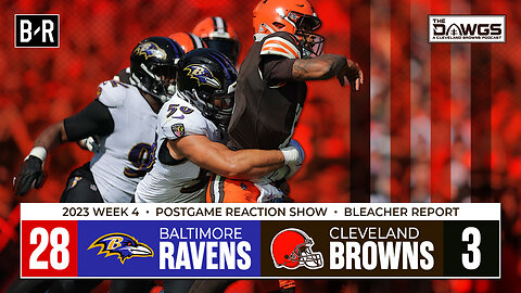 Browns vs Ravens Postgame Reaction Show | Cleveland Browns Podcast 2023