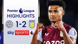 Dramatic late Traore SCREAMER! 😱 | Leicester 1-2 Aston Villa | Premier League Highlights