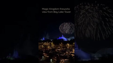 MAGIC KINGDOM FIREWORKS 💥 #magickingdom #fireworks #baylake #shorts #disneyfireworks 💥