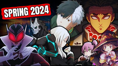 Top 10 Most Anticipated New Anime of Spring 2024 (Hindi)