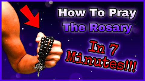 How To Pray The Rosary LIKE A PRO!!! [ROSARY TUTORIAL]