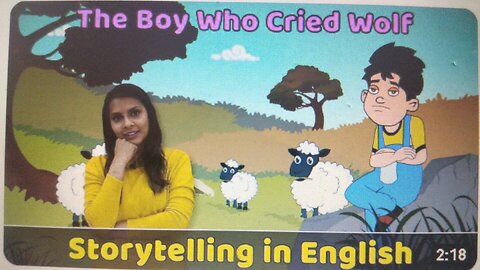 A Boy Who Cried Wolf || Story for Kids || Hindi Moral stories