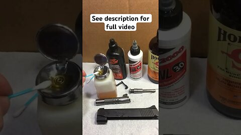 How to Clean a Kimber 1911. Gun Solvent Pump Dispenser #1911 #guncare