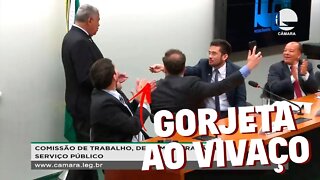 Lei das GORJETAS: Kim Kataguiri e sindicalista concordam!