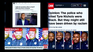 News Media Ignore Black Slave Owners Portray Black Cops Who Killed Tyre Nichols As White Supremacist