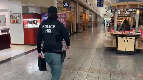 Video shows police raid at Boulevard Mall in Las Vegas